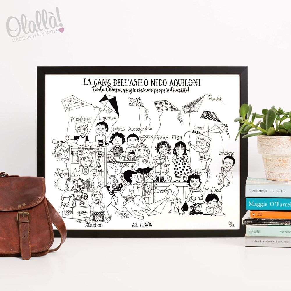 ritratto-bimbi-asilo-nido-regalo-maestre