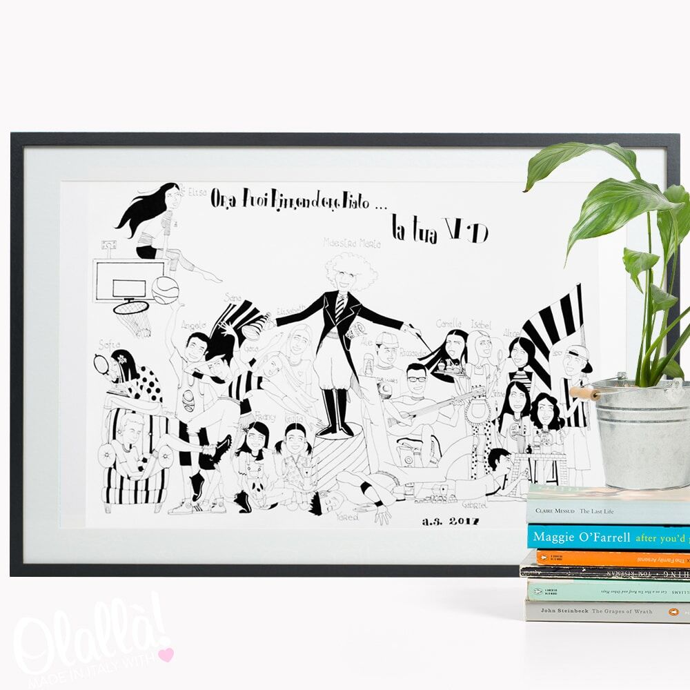 ritratto-di-classe-personalizzato