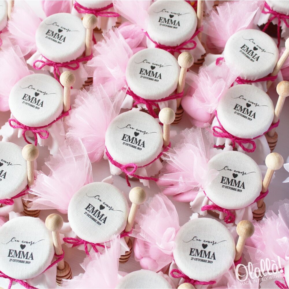 miele-personalizzato-battesimo-bambina-tulle-rosa2