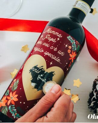 Portabottiglie Vino Etichetta Per Bottiglia Personalizzata Compleanno U2013 Smart Print 1029168 - Foto 9