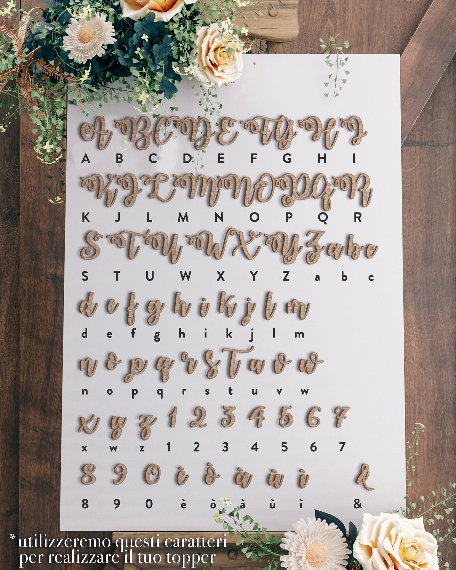 Cake Topper La Mia Prima Comunione con Nome e Croce - immagine 8