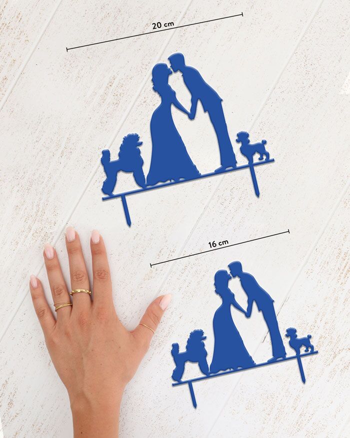 caketopper-dimensione-silhouette-coppia-cani