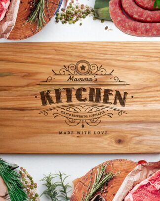 Tagliere In Legno Personalizzato, Re Del Barbecue, Regalo Del - Foto 2