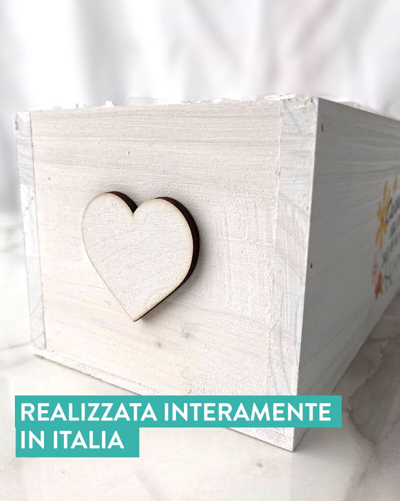 Cassettina Personalizzata "Ti Voglio Bene Mamma" Erbe Aromatiche o Piante per il Giardino - Idea Regalo Originale per Festa della Mamma, Compleanno, Mamme che Amano il Giardinaggio - immagine 6