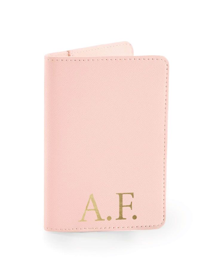 Porta Passaporto in Ecopelle Personalizzato con Iniziali – Idea Regalo Laurea, Regalo per Lei, Regalo per Viaggio - immagine 7