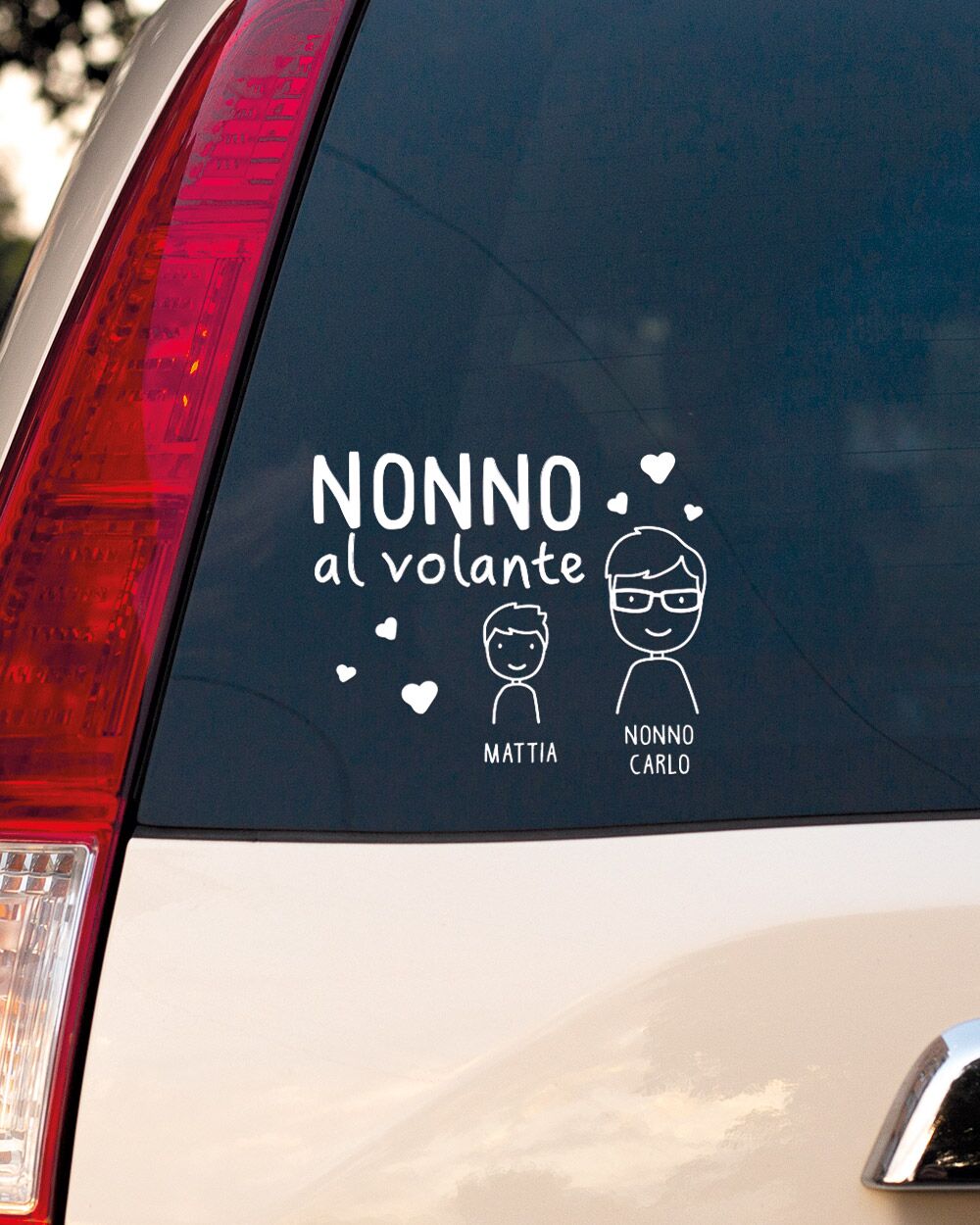 adesivo-auto-personalizzato-regalo-festa-nonni-ritratto
