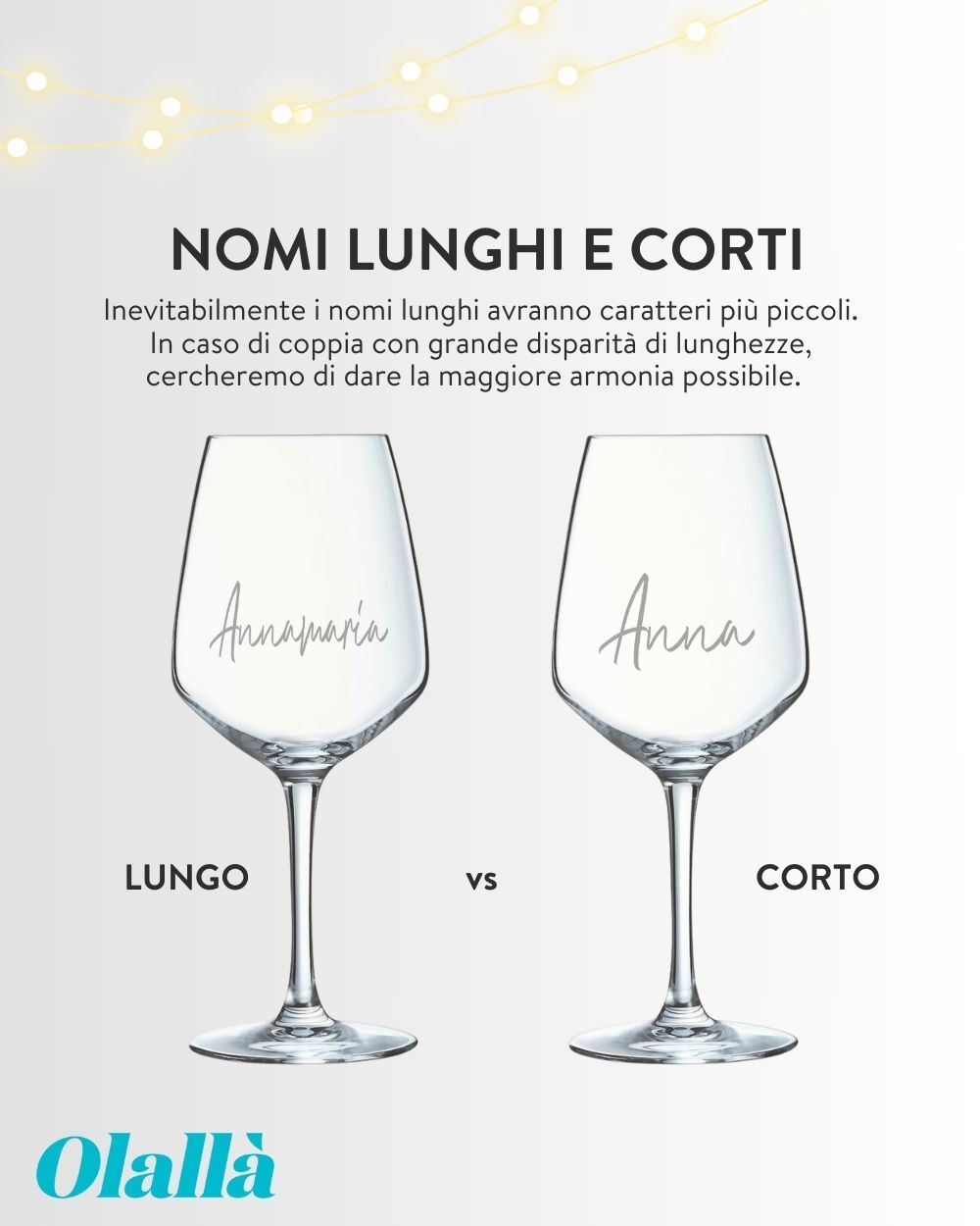 Coppia di Calici Personalizzati con Nomi in Stile Calligrafico - Idea Regalo per Anniversario, San Valentino - immagine 6