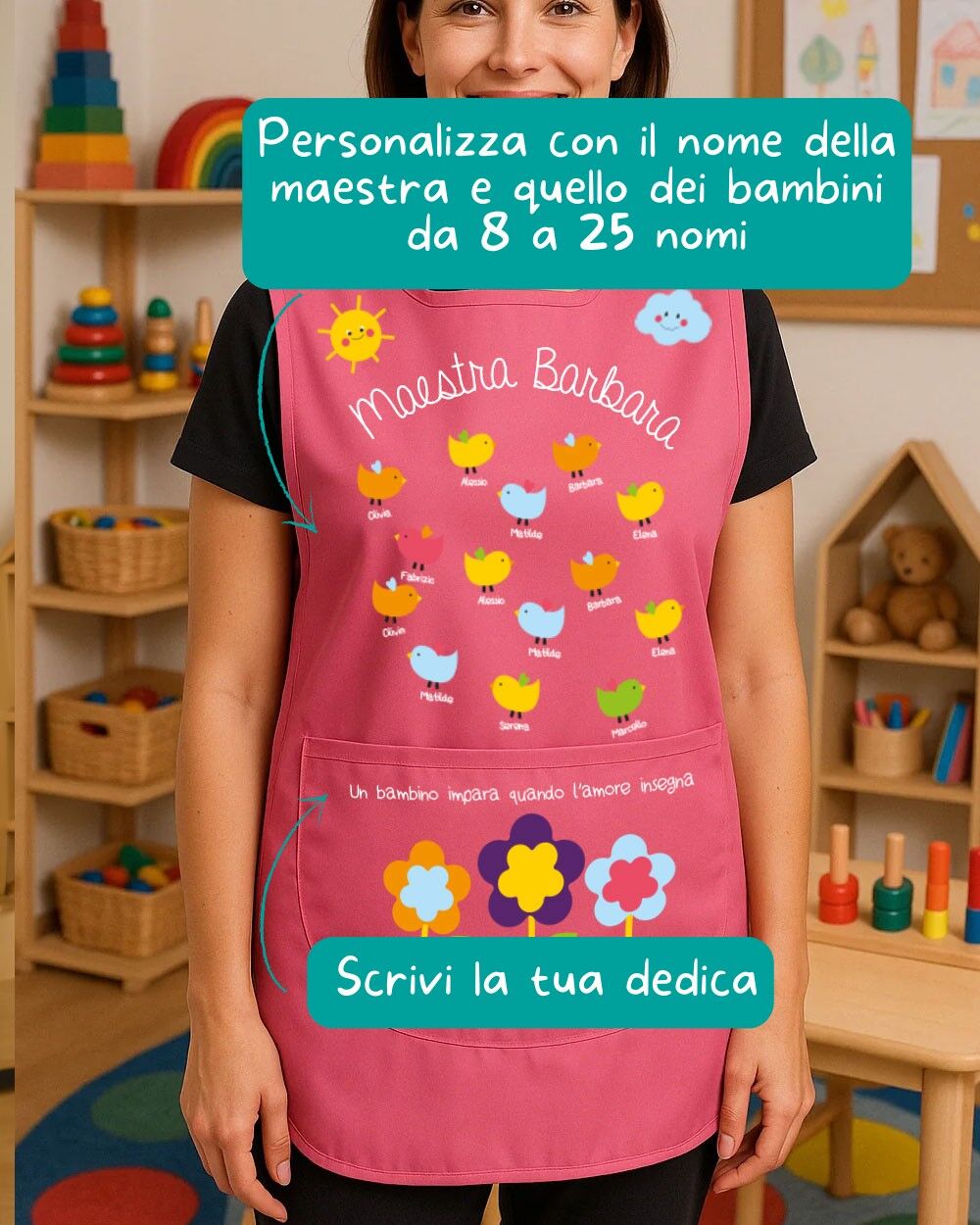 infografica-grembiule-dada-uccelli-personalizzazione