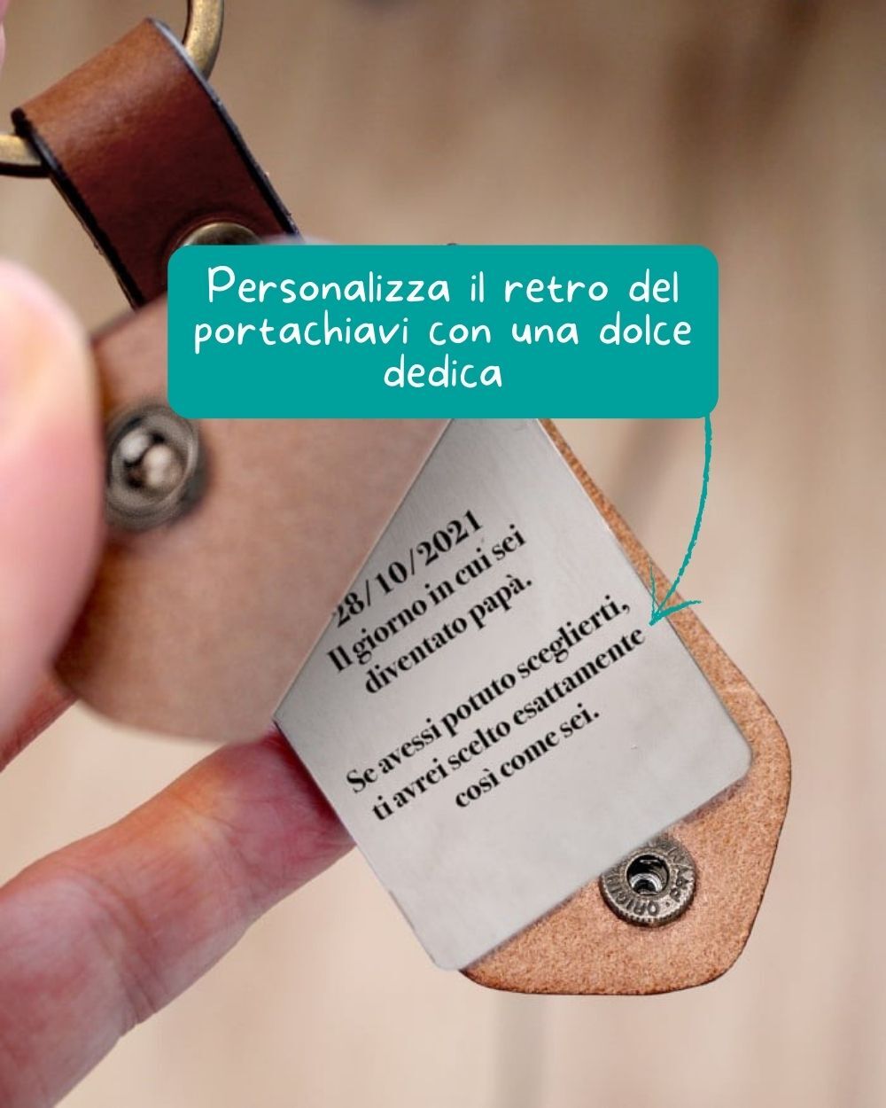 portachiavi-cuoio-per-papà-personalizzato-con-foto-e-dedica-idea-regalo-festa-del-papà