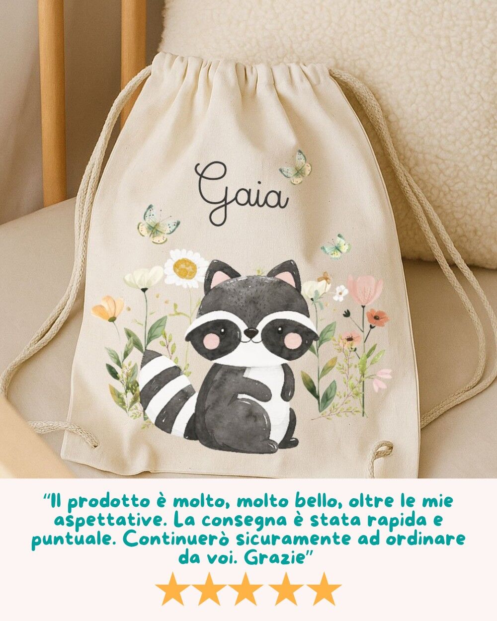 sacca-asilo-con-cordini-personalizzata-animali-del-bosco-idea-regalo-asilo-scuola