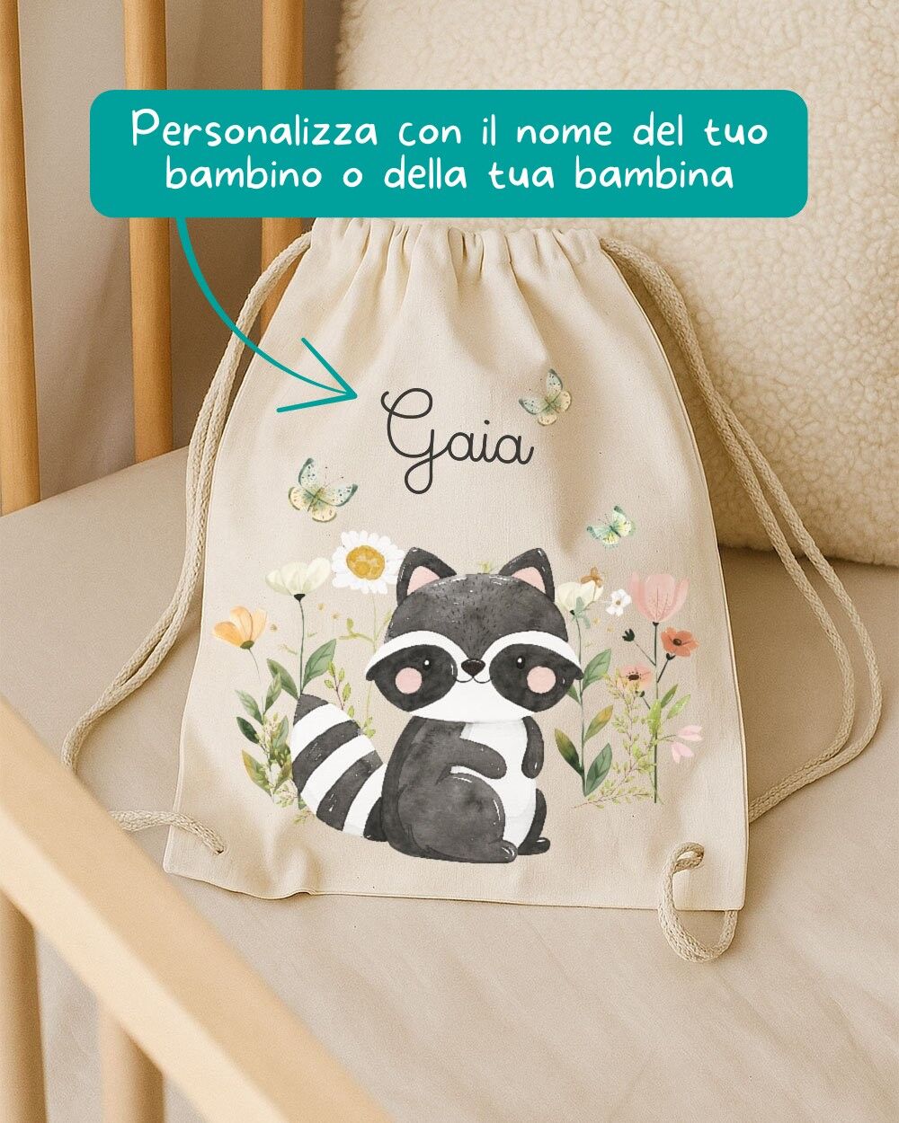 sacca-asilo-con-cordini-personalizzata-animali-del-bosco-idea-regalo-asilo-scuola