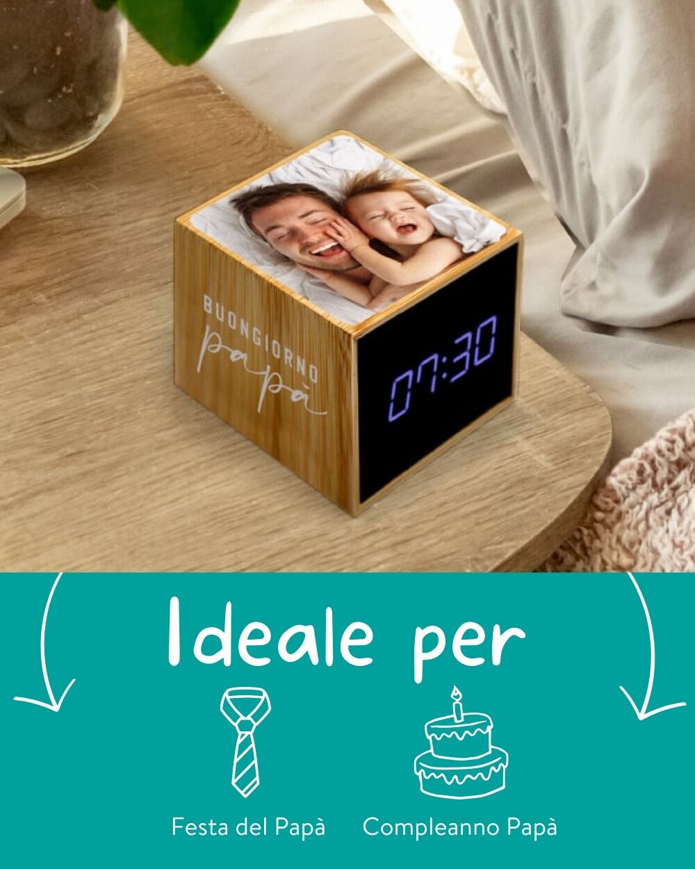 sveglia-personalizzata-con-foto-buongiorno-papà-idea-regalo-festa-del-papà