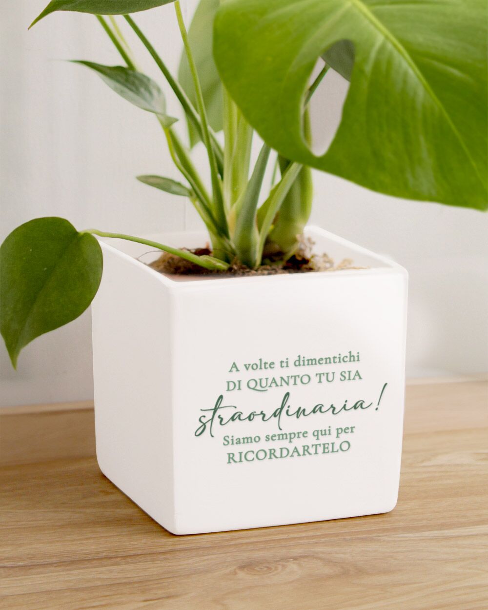 Vaso in Ceramica Personalizzato "A Volte Ti Dimentichi Di Quanto Tu Sia Straordinaria! " - Idea Regalo Laurea Ragazza