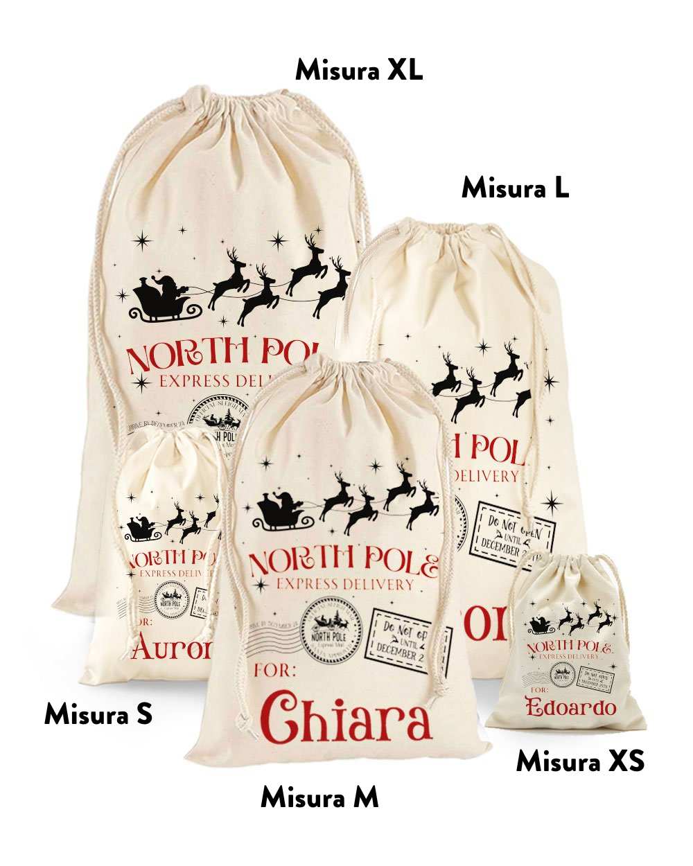 sacca-babbo-natale-express-delivery-polo-nord-personalizzatawinfogr