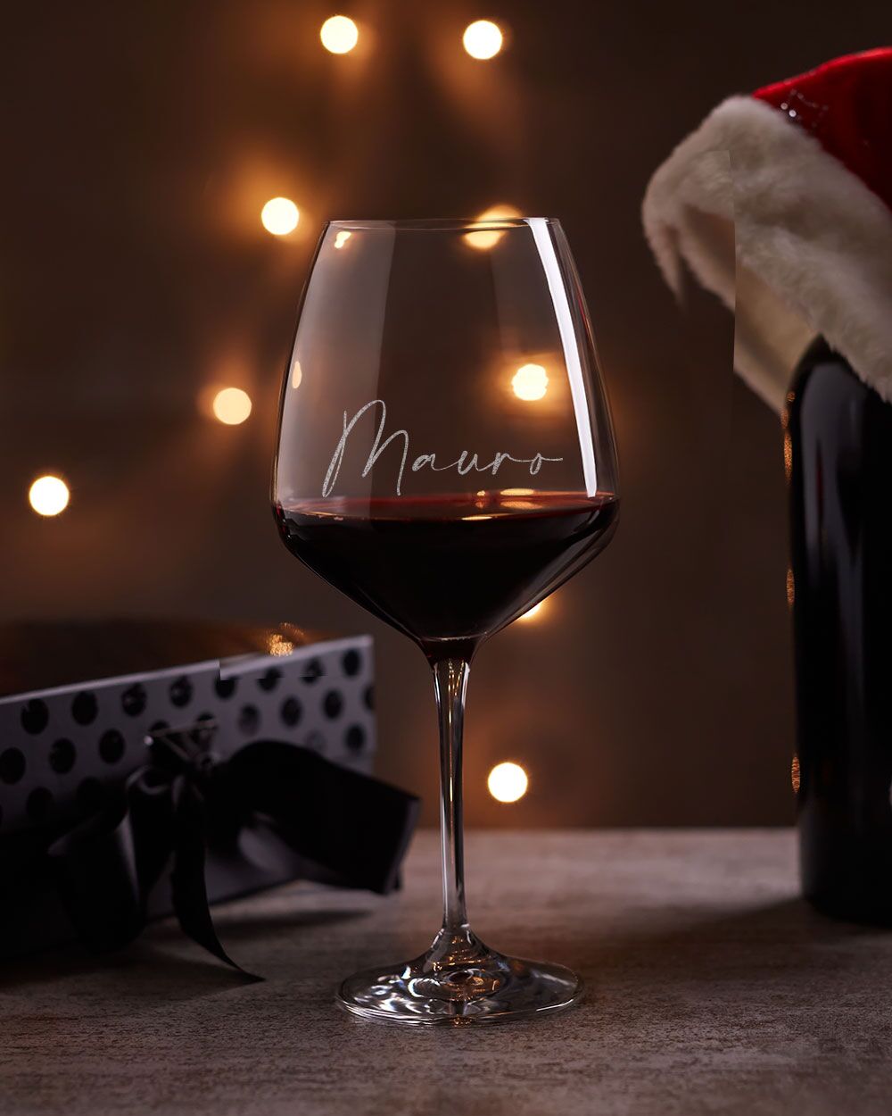 Calice Natalizio, Personalizzato con Nome Inciso a Laser – Idea Regalo Natale Lui - immagine 6