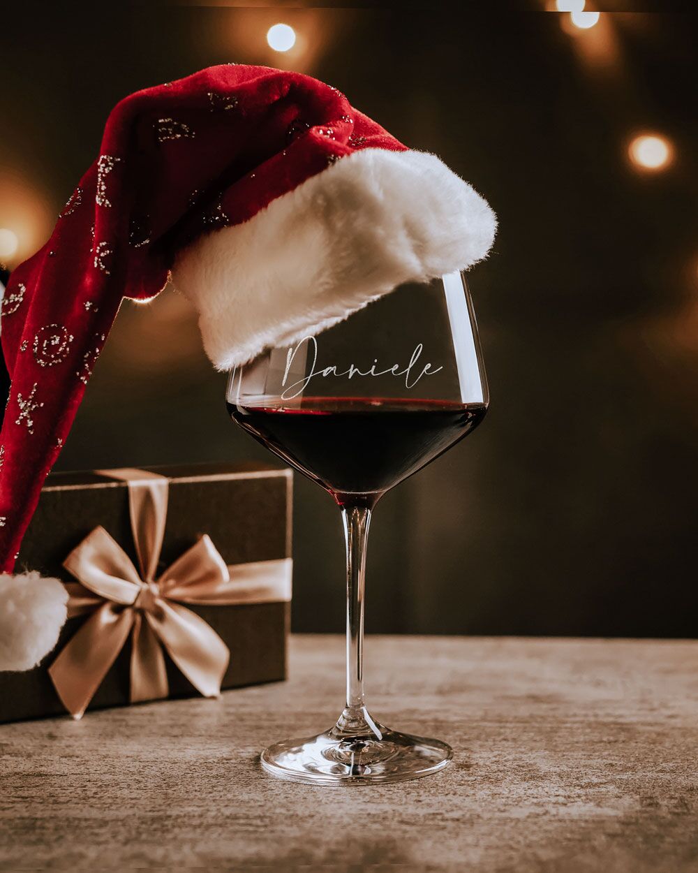 Calice Natalizio, Personalizzato con Nome Inciso a Laser – Idea Regalo Natale Lui - immagine 3
