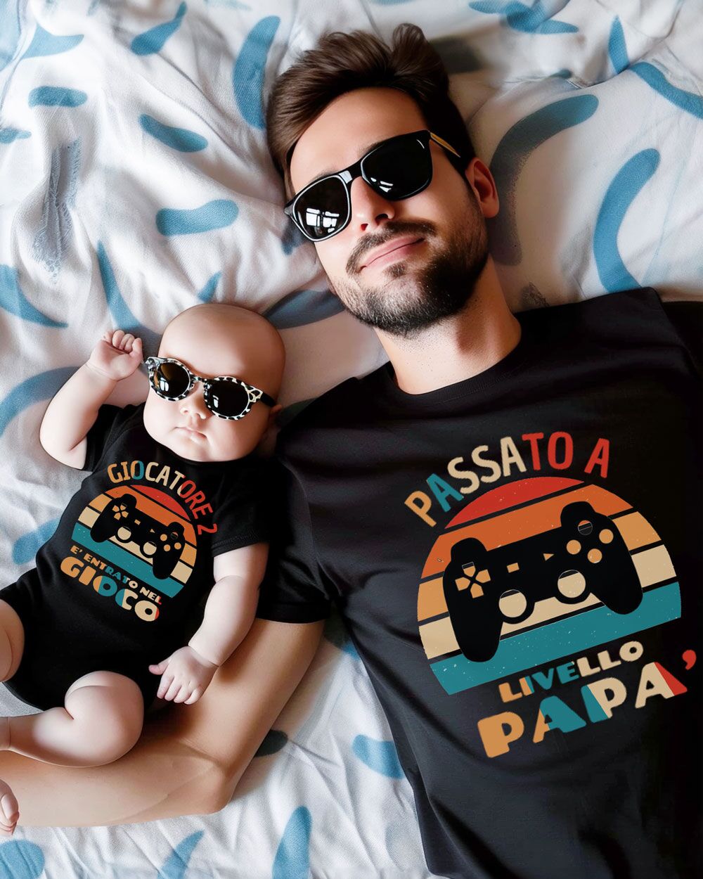 COORDINATO-PLAYER-GAMER-PROMOSSO-PAPA-LIVELLO