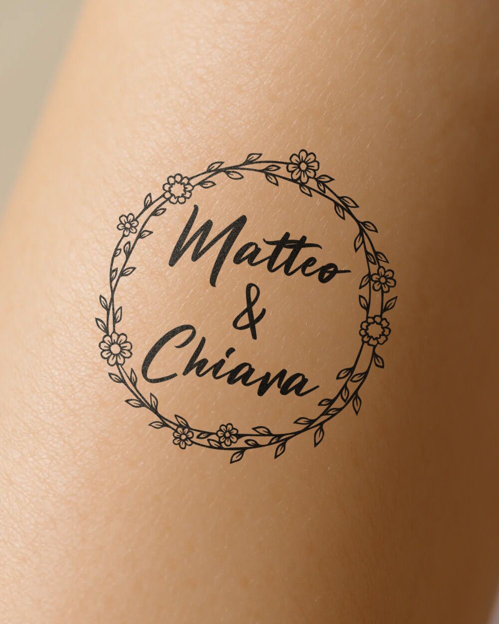 tatuaggio-trasferibile-personalizzato-matrimonio-nomi-ghirlanda