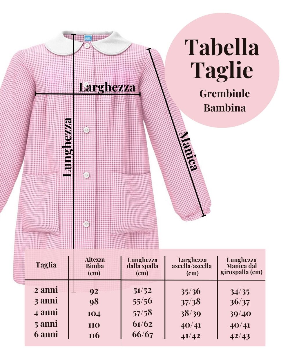 Taglie-grembiule-rosa-asilo-scuola