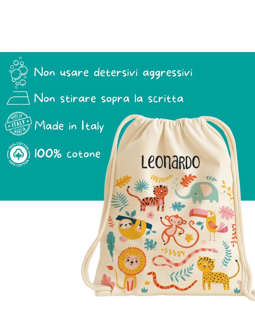 sacca-asilo-personalizzata-giungla-animali-safari