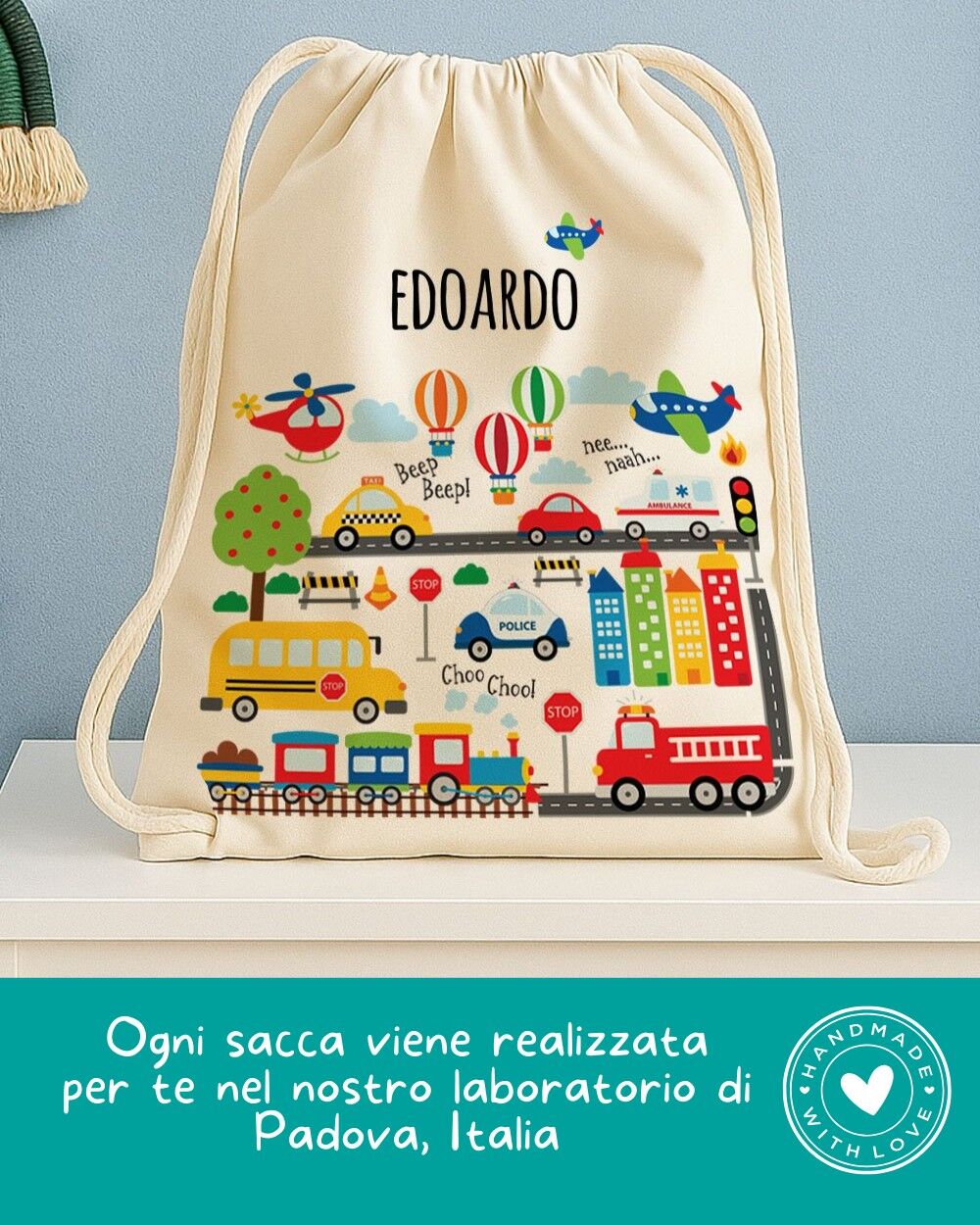 sacca-personalizzata-mezzi-trasporto-asilo-scuola