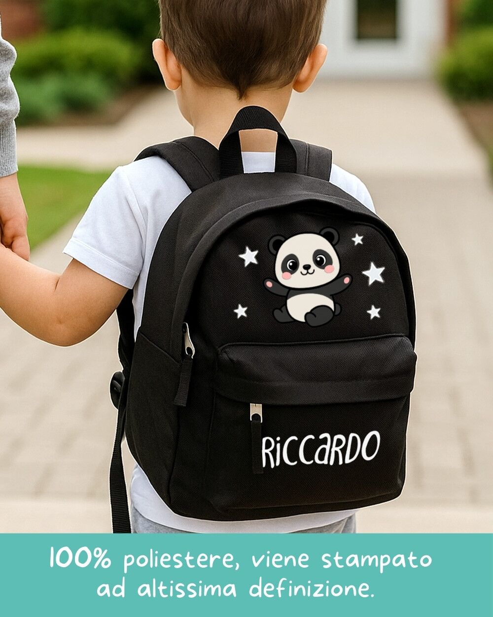 Zainetto Asilo Personalizzato con Nome e Personaggio - Zaino Scuola Materna per Bambini - Zainetto Sport Personalizzato - immagine 15