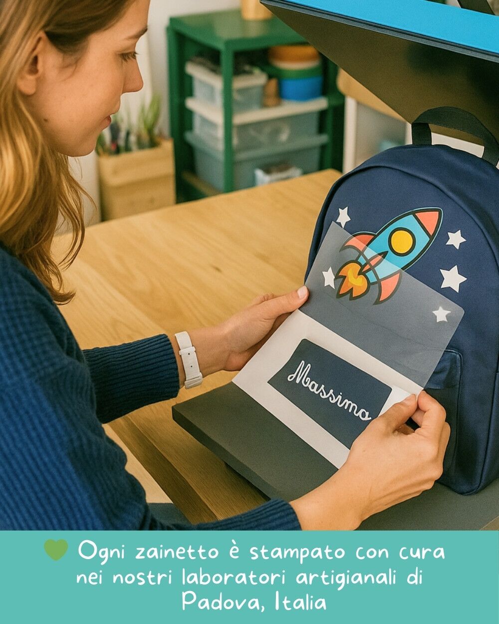 Zainetto Asilo Personalizzato con Nome e Personaggio - Zaino Scuola Materna per Bambini - Zainetto Sport Personalizzato - immagine 8
