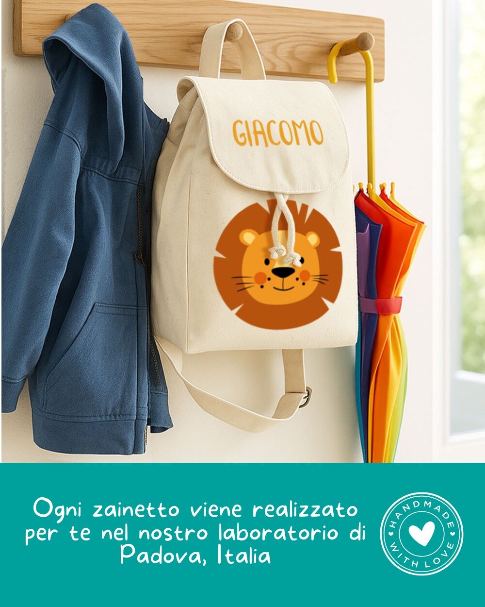 zainetto-leone-personalizzato-scuola-asilo