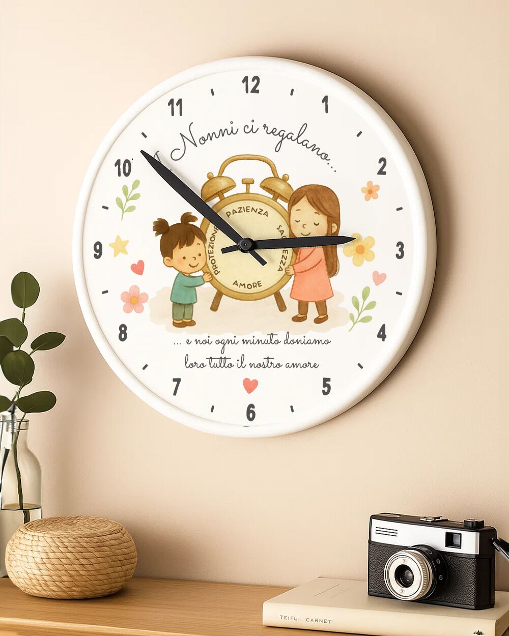 orologio-personalizzato-ritratto-nipoti-regalo-nonni