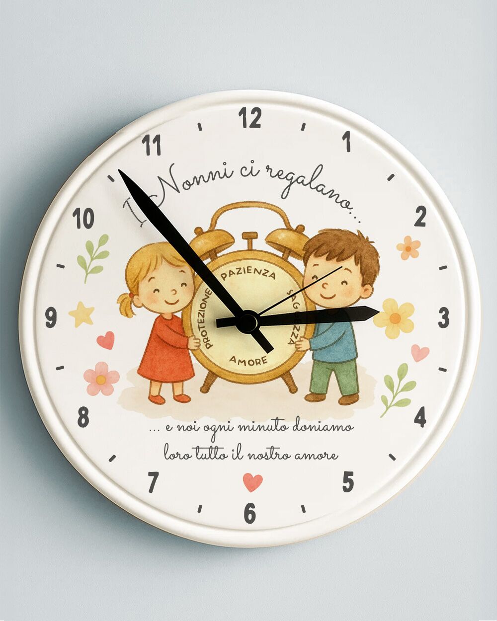 orologio-personalizzato-ritratto-nipoti-regalo-nonni