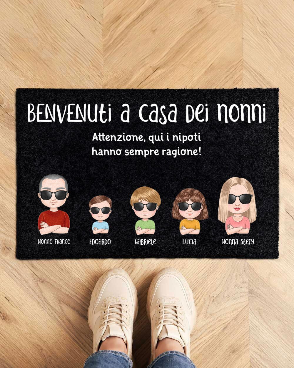 zerbino-personalizzato-ritratto-regalo-nonni